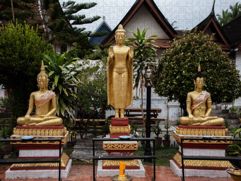 Buddhas - CALVENDO Foto-Puzzle'