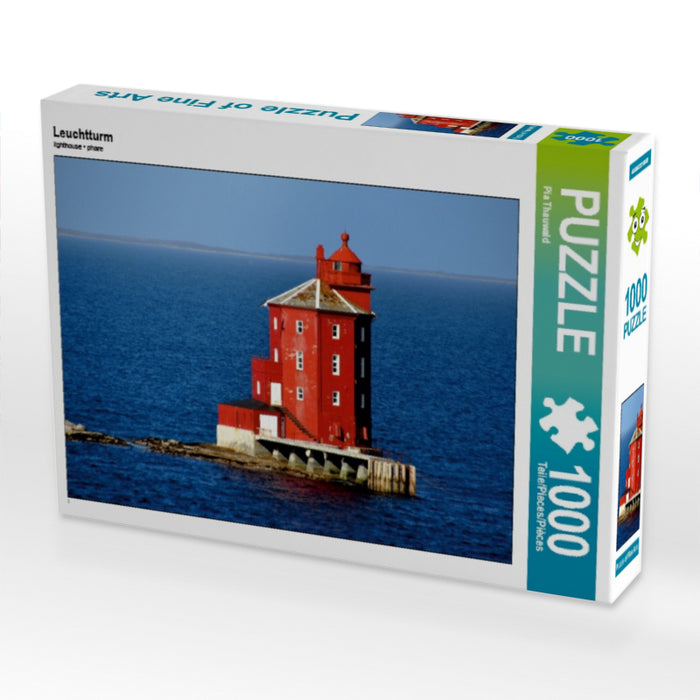 Leuchtturm 1000 Teile Puzzle quer - CALVENDO Foto-Puzzle'
