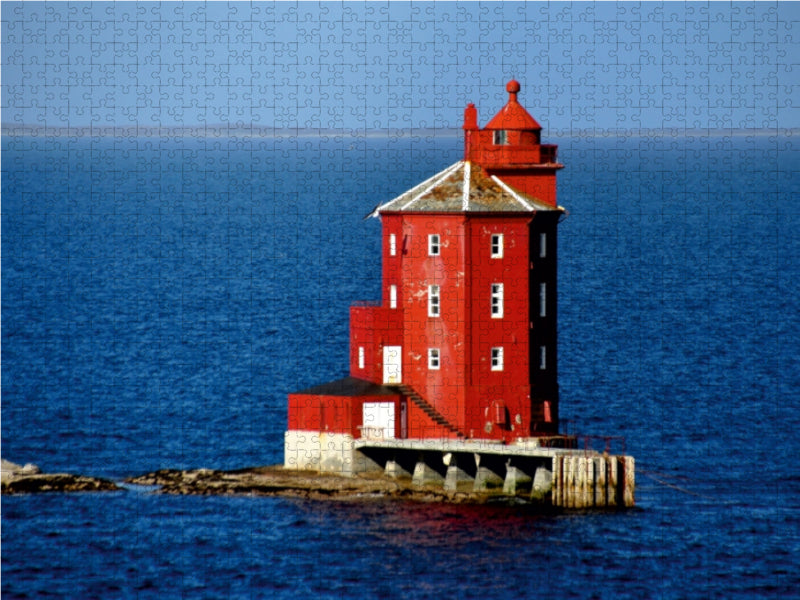 Leuchtturm 1000 Teile Puzzle quer - CALVENDO Foto-Puzzle'