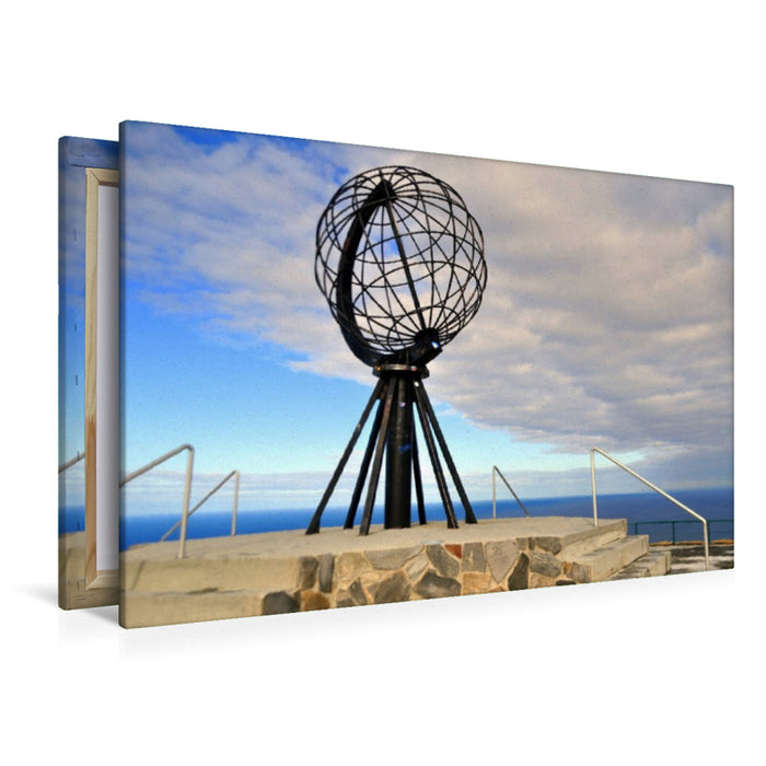 Premium Textil-Leinwand Nordkap
