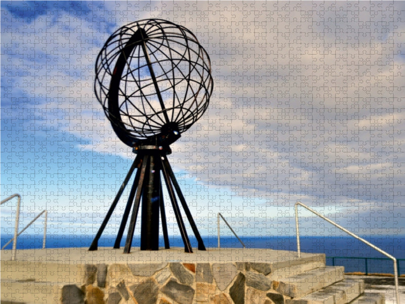 Nordkap 1000 Teile Puzzle quer - CALVENDO Foto-Puzzle'