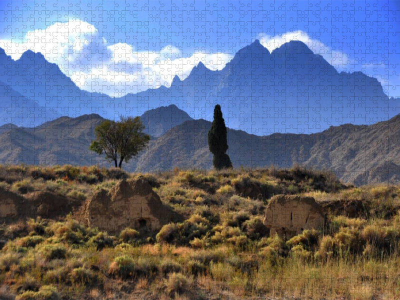 Unterwegs in der Provinz Fars - CALVENDO Foto-Puzzle'