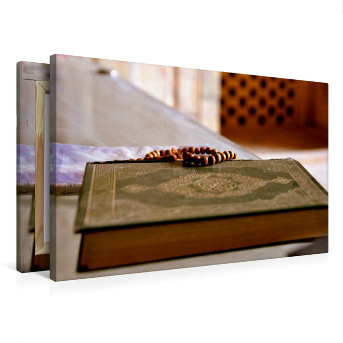 Premium Textil-Leinwand Koran