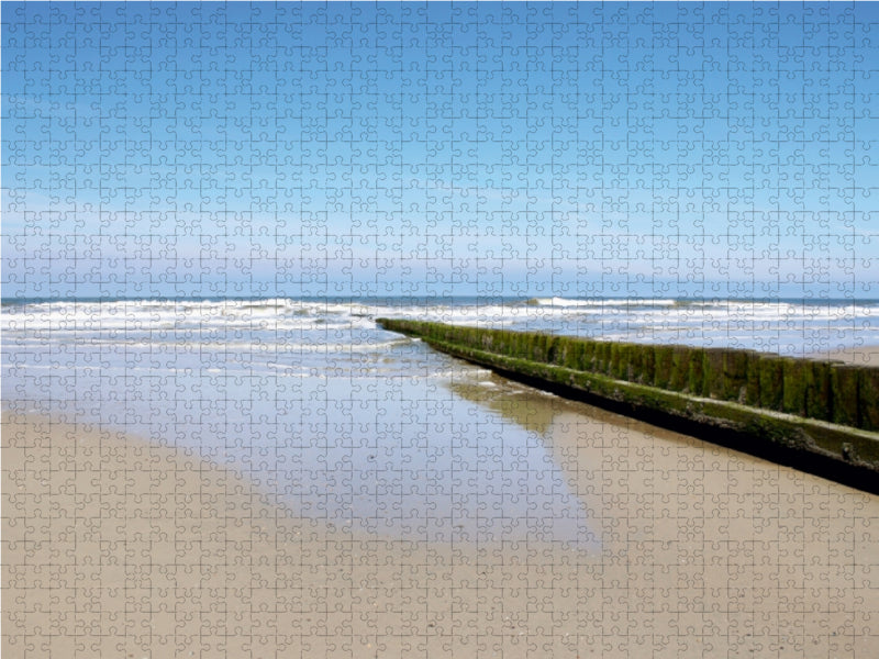 North Sea groyne / Norderney - CALVENDO photo puzzle 