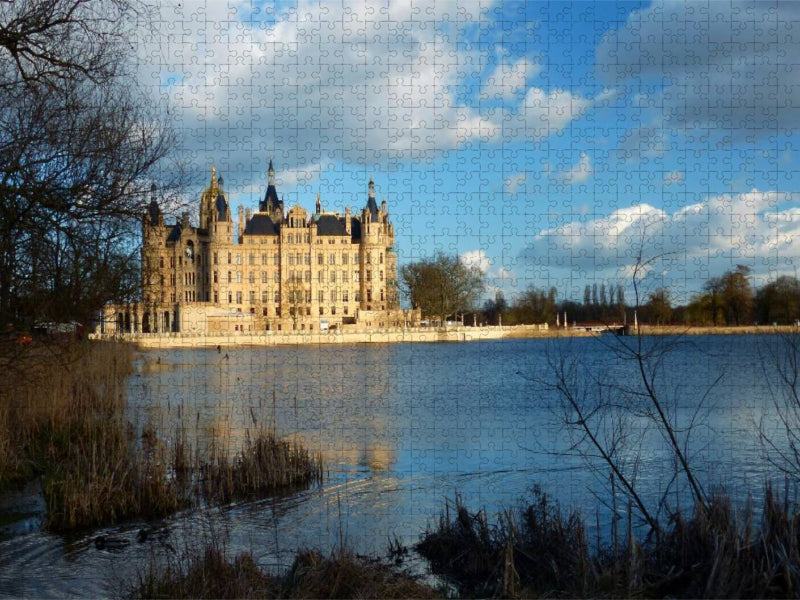 Schweriner Schloss - CALVENDO Foto-Puzzle'