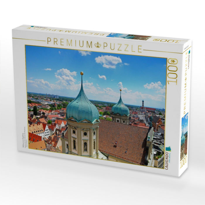 Rathaus von Augsburg - CALVENDO Foto-Puzzle'