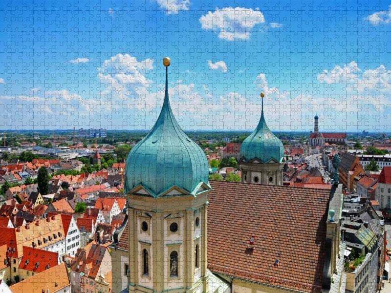 Rathaus von Augsburg - CALVENDO Foto-Puzzle'