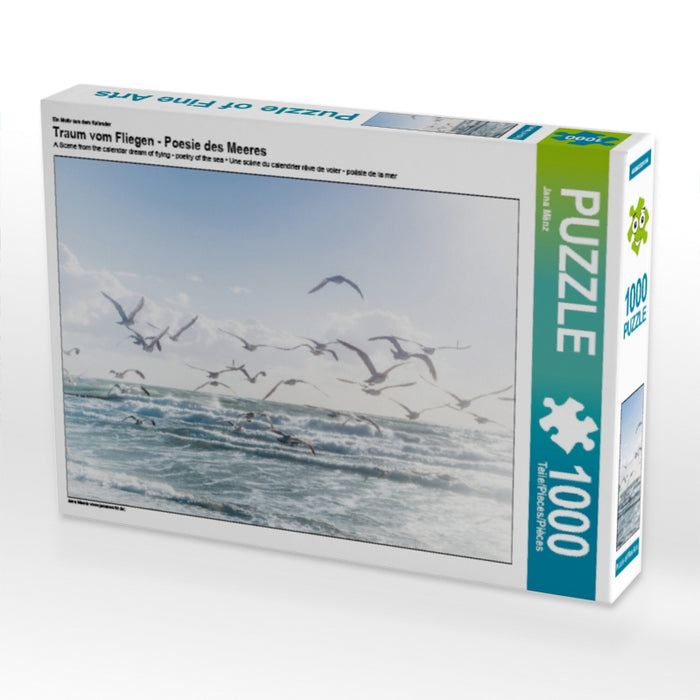 Ein Motiv aus dem Kalender Traum vom Fliegen - Poesie des Meeres 1000 Teile Puzzle quer - CALVENDO Foto-Puzzle'