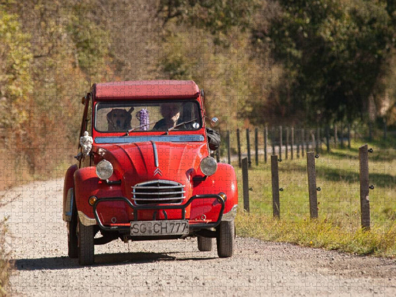 2CV 6 Club Bj.86 1.Hand - CALVENDO Foto-Puzzle'
