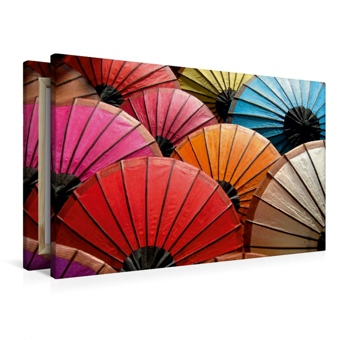 Premium Textil-Leinwand Papierschirme
