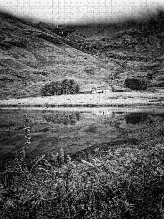 Loch Achtriochtan, Glencoe, Schottland - CALVENDO Foto-Puzzle'