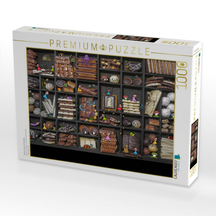 Pankies lieben Schokolade - CALVENDO Foto-Puzzle'