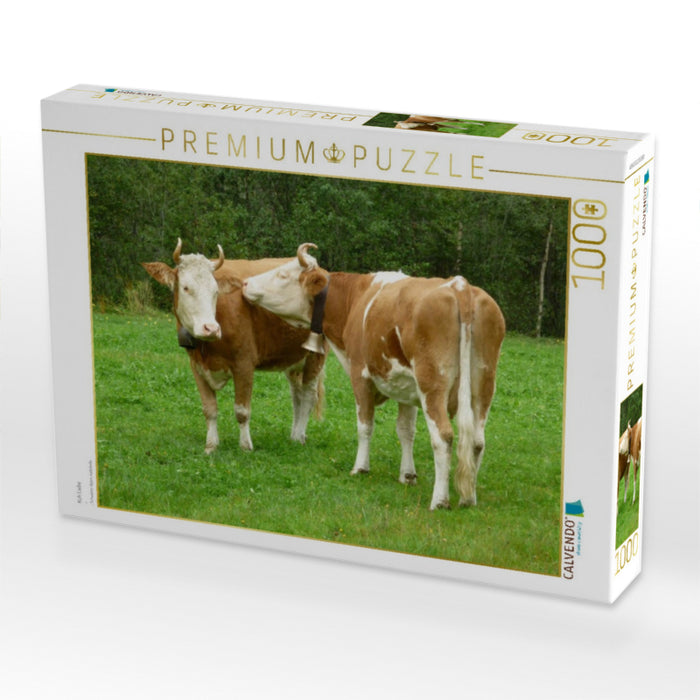 Kuh Liebe - CALVENDO Foto-Puzzle'