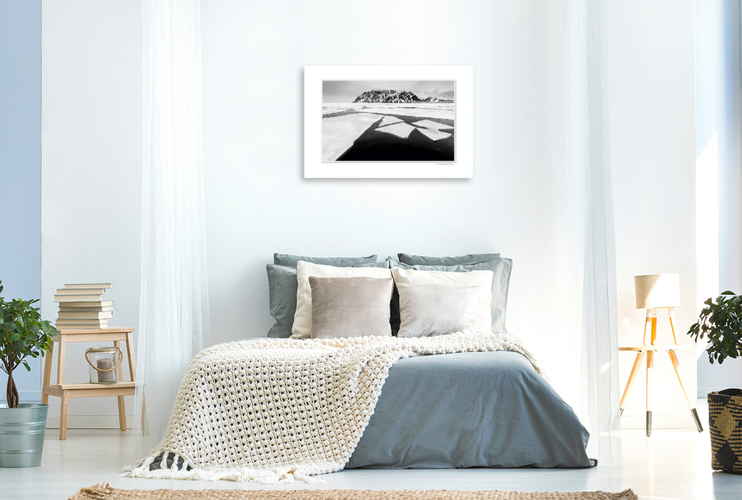 Premium Textil-Leinwand Premium Textil-Leinwand 120 cm x 80 cm quer Ein Motiv aus dem Kalender Emotional Moments: Spitsbergen Svalbard UK-Version
