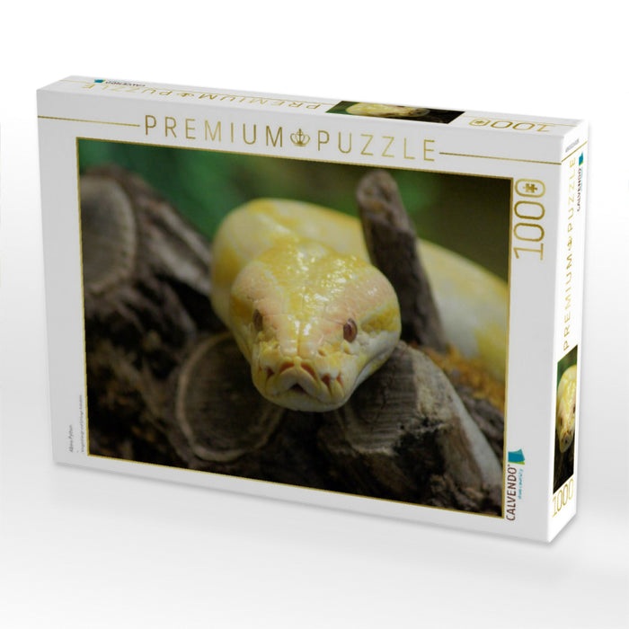 Albino Python - CALVENDO Foto-Puzzle'