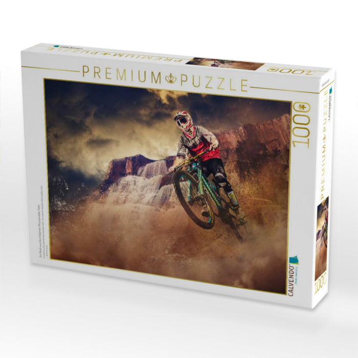 Ein Motiv aus dem Kalender Mountainbike Trails - CALVENDO Foto-Puzzle'