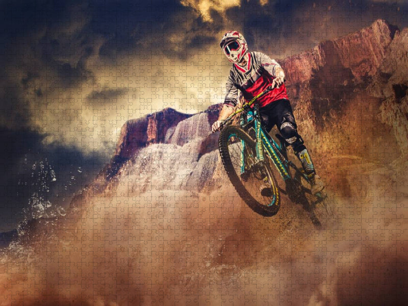 Ein Motiv aus dem Kalender Mountainbike Trails - CALVENDO Foto-Puzzle'