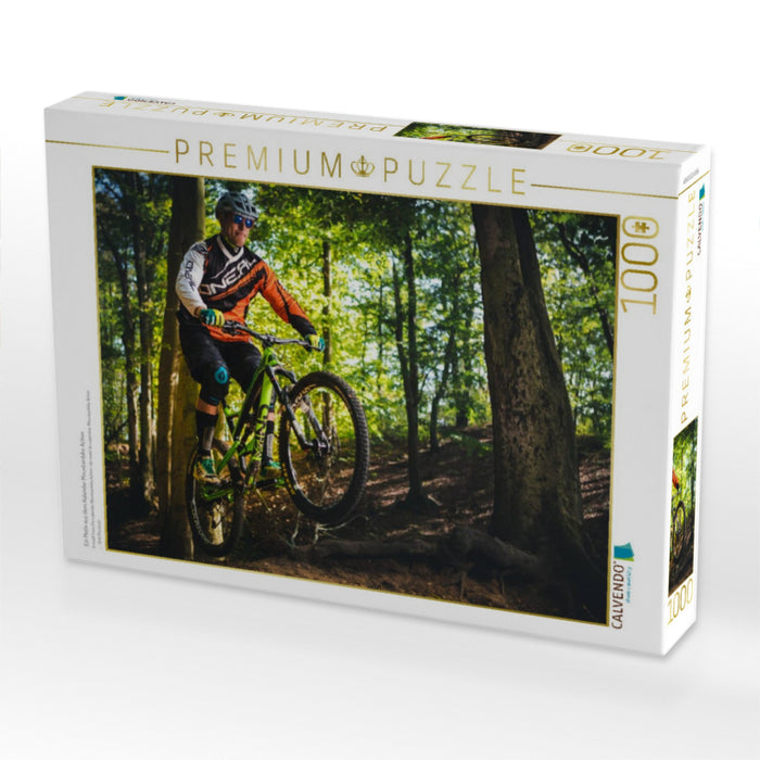 Ein Motiv aus dem Kalender Mountainbike Action - CALVENDO Foto-Puzzle'