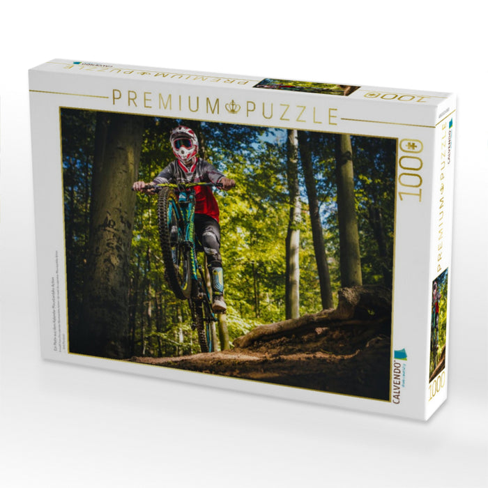 Ein Motiv aus dem Kalender Mountainbike Action - CALVENDO Foto-Puzzle'