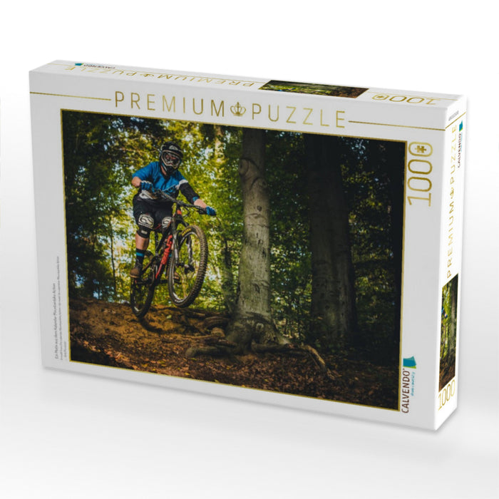 puzzle mountainbike Ein Motiv aus dem Kalender Mountainbike Action