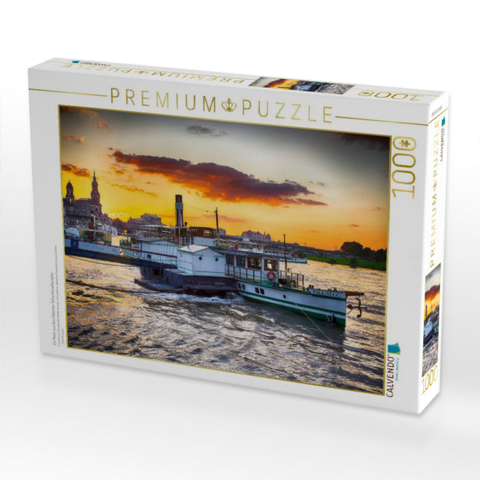 Ein Motiv aus dem Kalender Schaufelraddampfer - CALVENDO Foto-Puzzle'