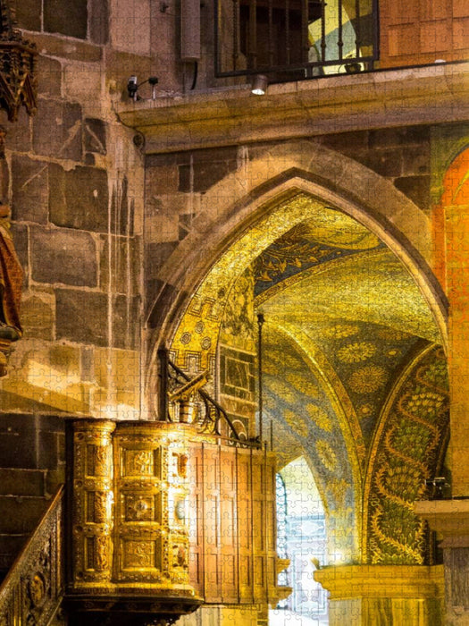 Aachen, Dom - CALVENDO Foto-Puzzle'