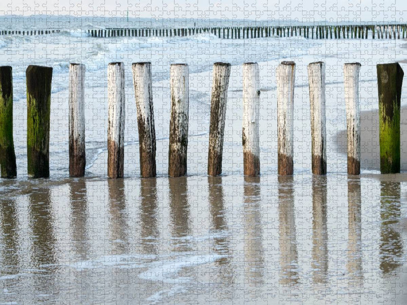Strandimpression - CALVENDO Foto-Puzzle'