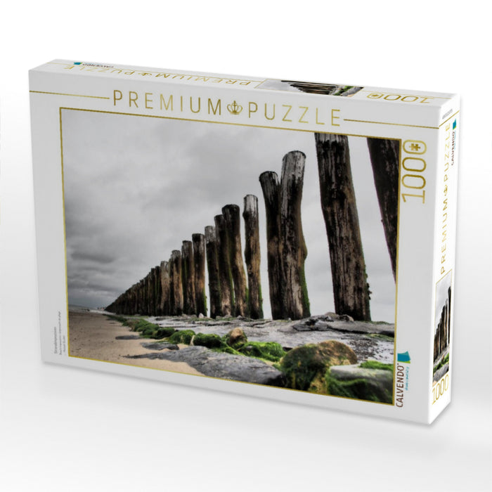 Strandimpression - CALVENDO Foto-Puzzle'