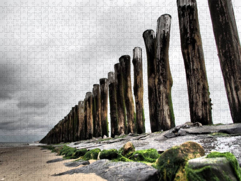 Strandimpression - CALVENDO Foto-Puzzle'