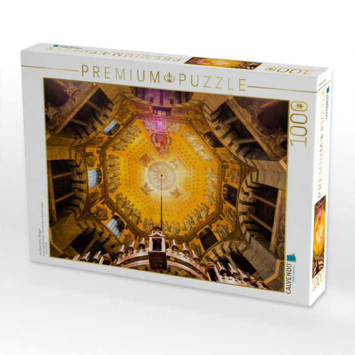 Aachener Dom, Oktogon - CALVENDO Foto-Puzzle'