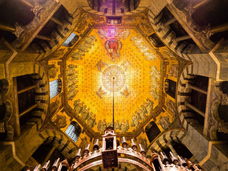 Aachener Dom, Oktogon - CALVENDO Foto-Puzzle'