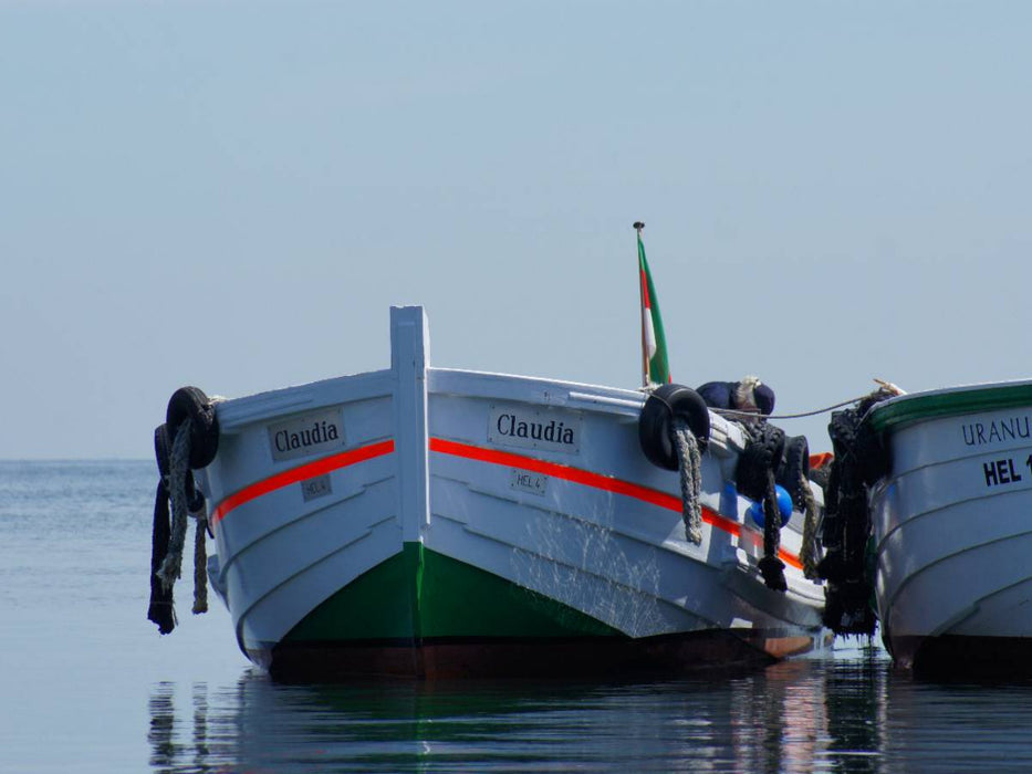 Börteboote auf Helgoland - CALVENDO Foto-Puzzle'