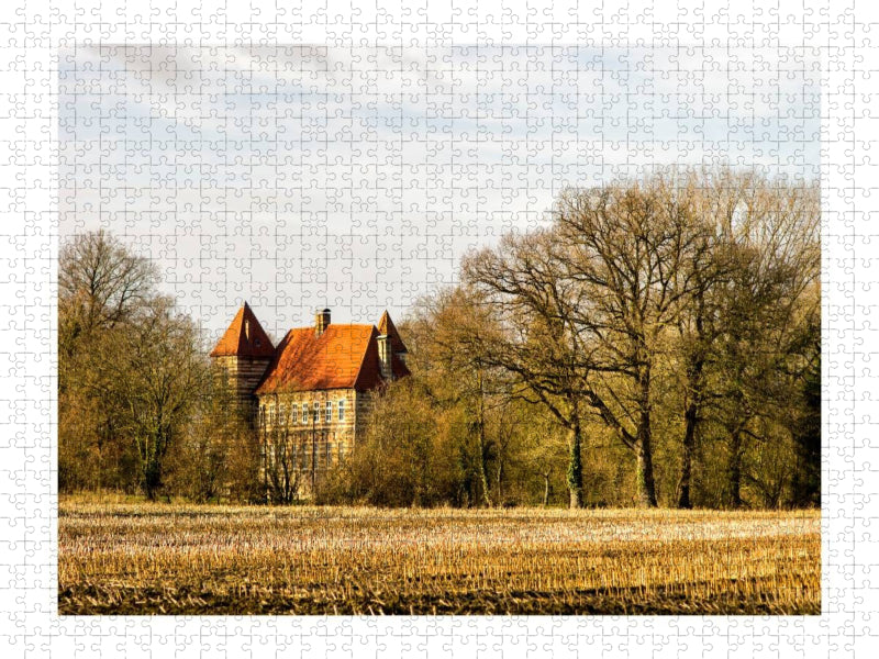 Haus Alst (MB) - CALVENDO Foto-Puzzle'