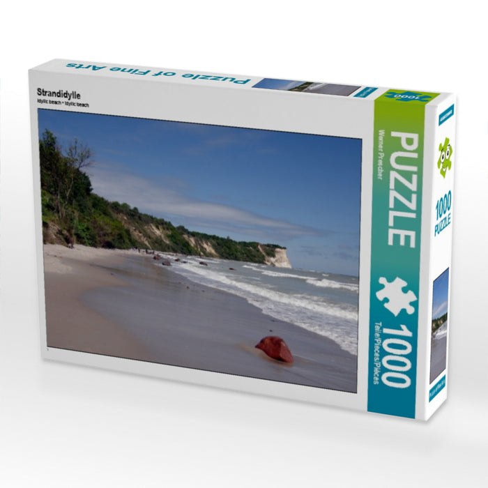 Strandidylle 1000 Teile Puzzle quer - CALVENDO Foto-Puzzle'