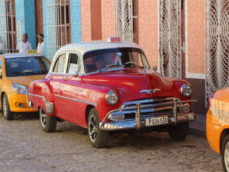 Chevrolet Oldtimer auf Kuba - CALVENDO Foto-Puzzle'