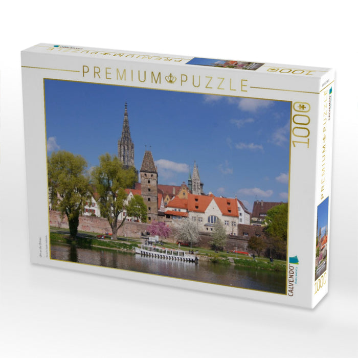Ulm an der Donau - CALVENDO Foto-Puzzle'