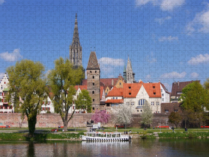 Ulm an der Donau - CALVENDO Foto-Puzzle'