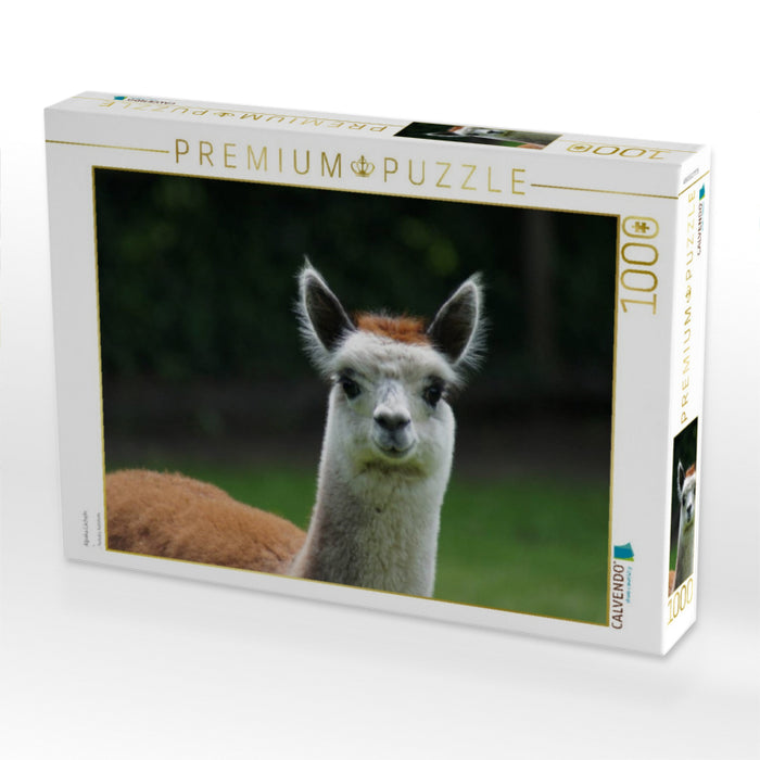 Alpaka Lächeln - CALVENDO Foto-Puzzle'