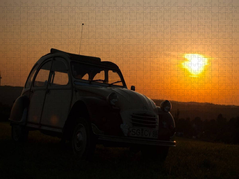 Citroën 2CV - CALVENDO Foto-Puzzle'