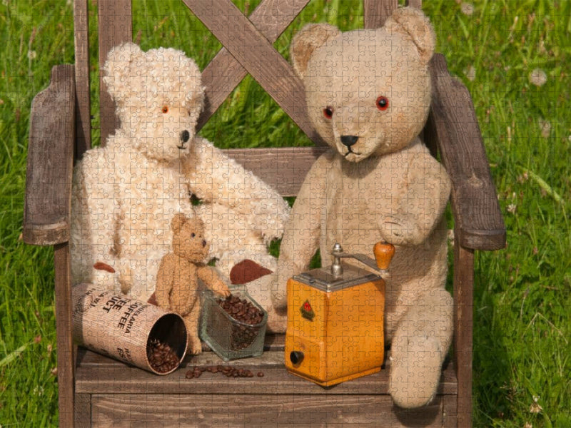 Kaffeebär - CALVENDO Foto-Puzzle'