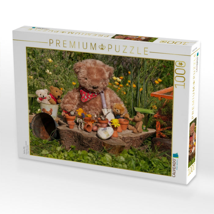 Garten-Bär - CALVENDO Foto-Puzzle'