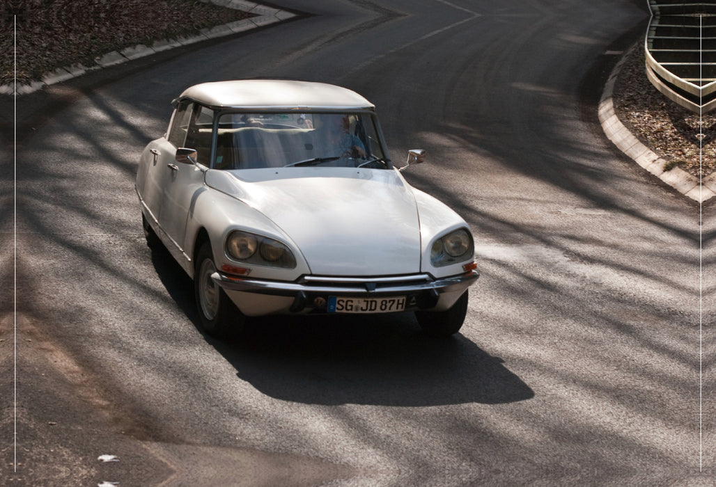 Premium Textil-Leinwand Citroën DSuper Bj. 1971
