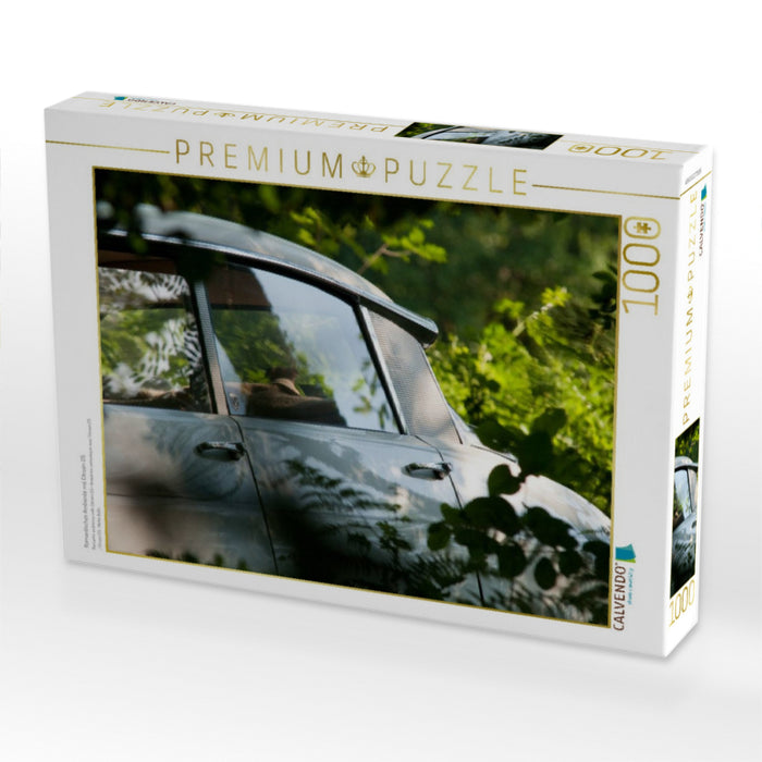 Romantisches Ambiente mit Citroën DS - CALVENDO Foto-Puzzle'