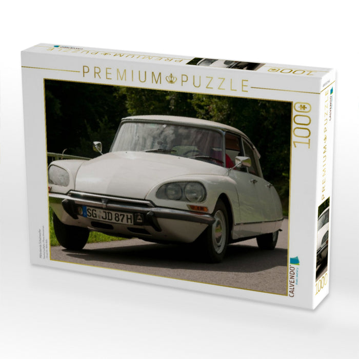 Mitlenkende Scheinwerfer - CALVENDO Foto-Puzzle'