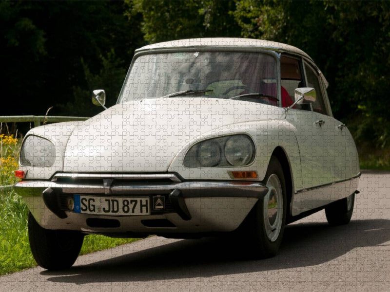 Mitlenkende Scheinwerfer - CALVENDO Foto-Puzzle'