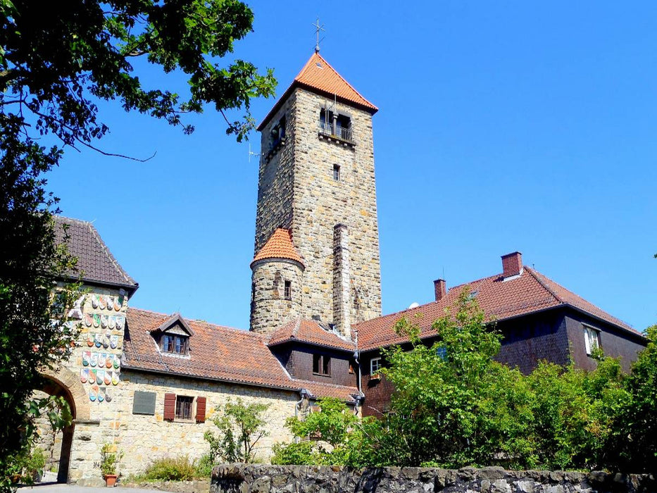 Wachenburg in Weinheim / Bergstraße - CALVENDO Foto-Puzzle'