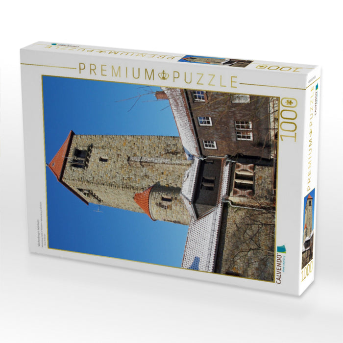 Wachenburg in Weinheim - CALVENDO Foto-Puzzle'