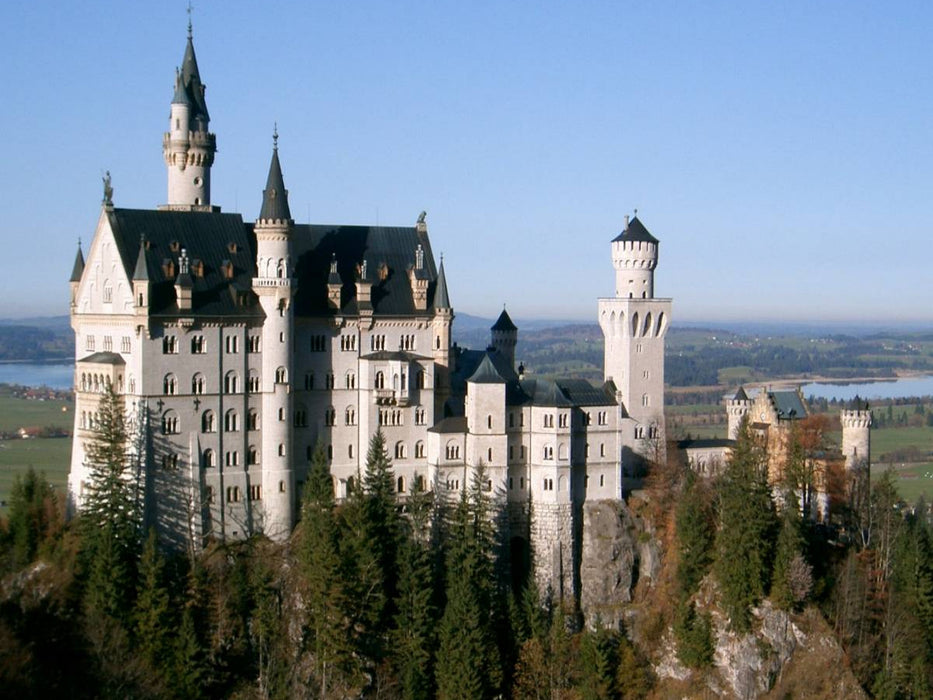 Schloss Neuschwanstein - CALVENDO Foto-Puzzle'