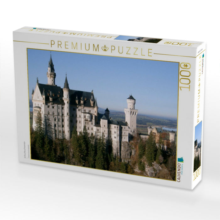Schloss Neuschwanstein - CALVENDO Foto-Puzzle'