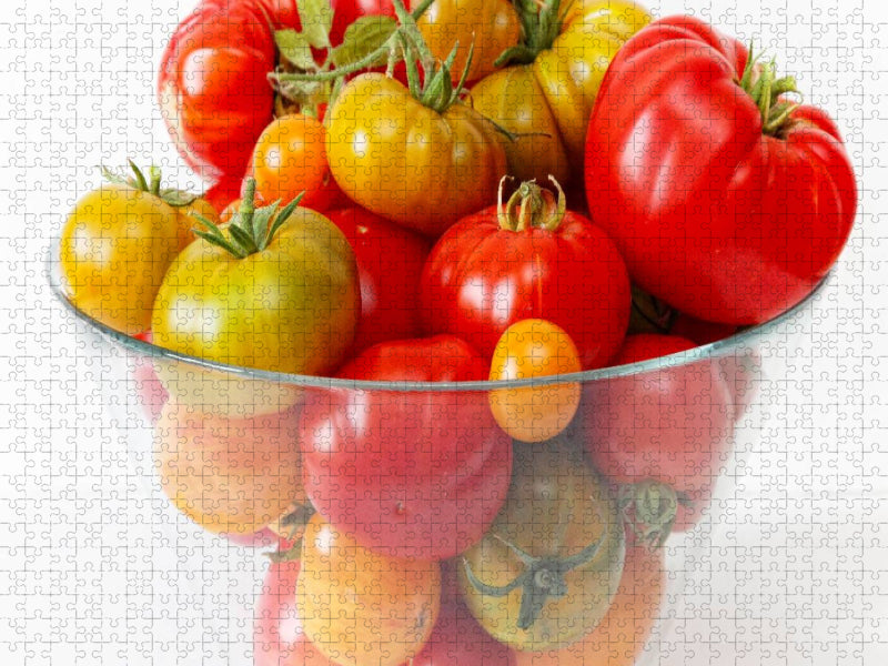 Leckere Bio Tomaten - CALVENDO Foto-Puzzle'